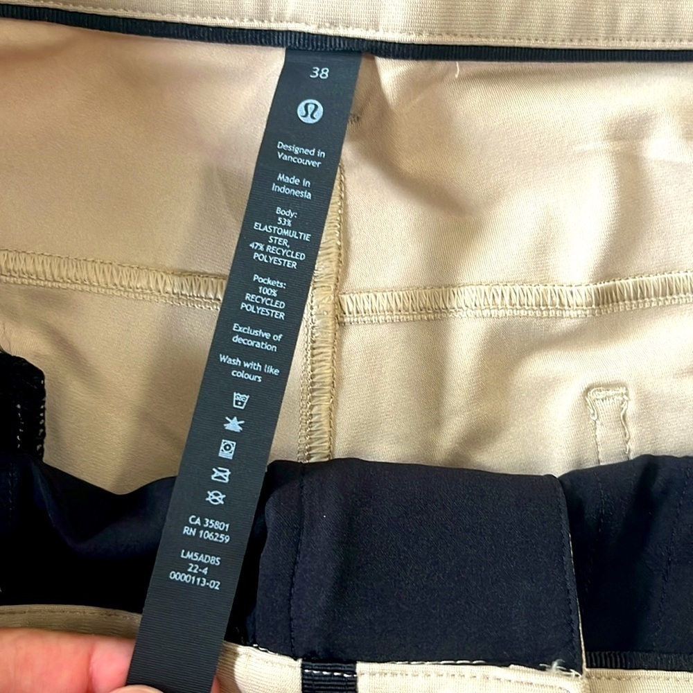 Lululemon ABC Pants Classic Men’s 30L Warpstreme Stretch - Picture 11 of 13